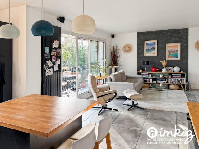 Appartement 3 pièces refait à neuf exposition sud 82m² Saint Maurice