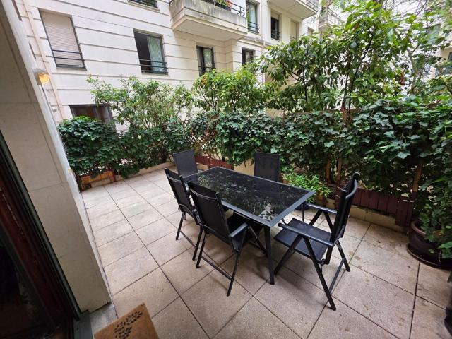 Appartement 3 pièces Rez de jardin Paris 15e Quartier Beaugrenelle