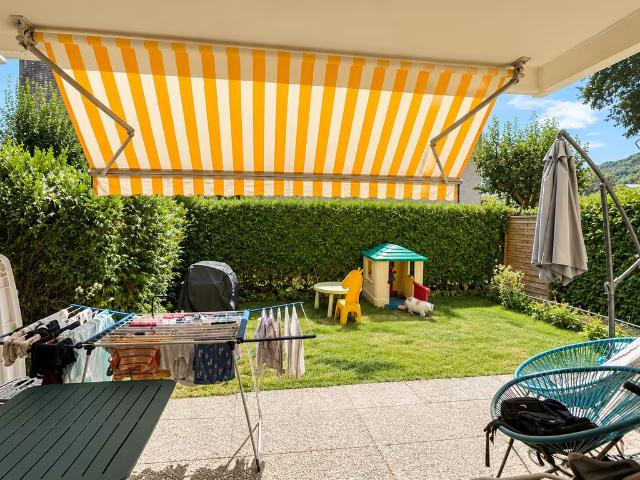 Appartement 3.5 pièces en rez de jardin