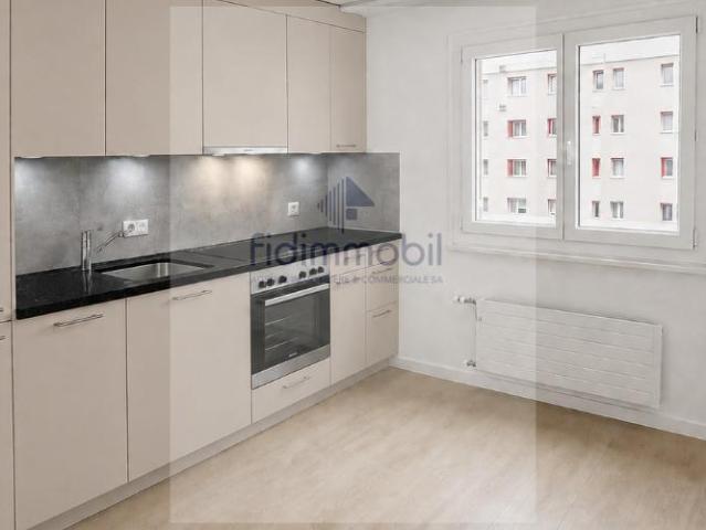 Appartement 3.5 pièces entièrement rénové avec balcon