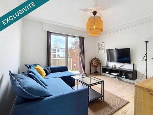 Appartement 3p de 57 m² rénové avec une cave
