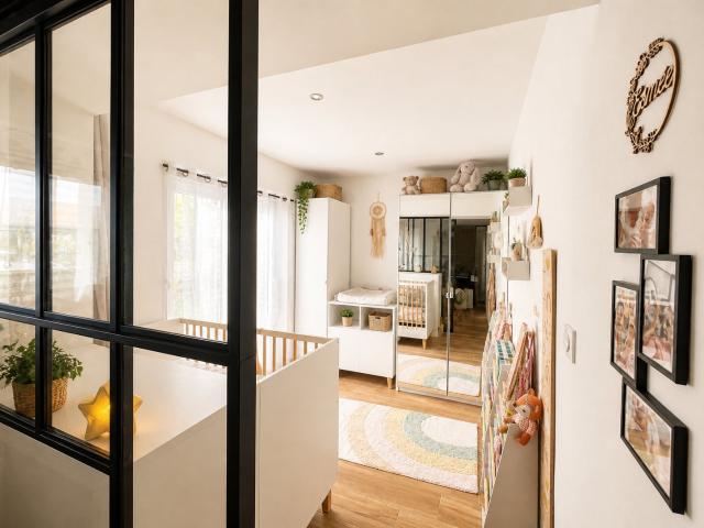 Appartement T3 53m2 avec jardin