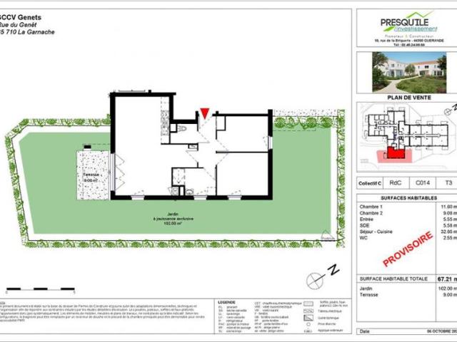 Appartement T3 67.21