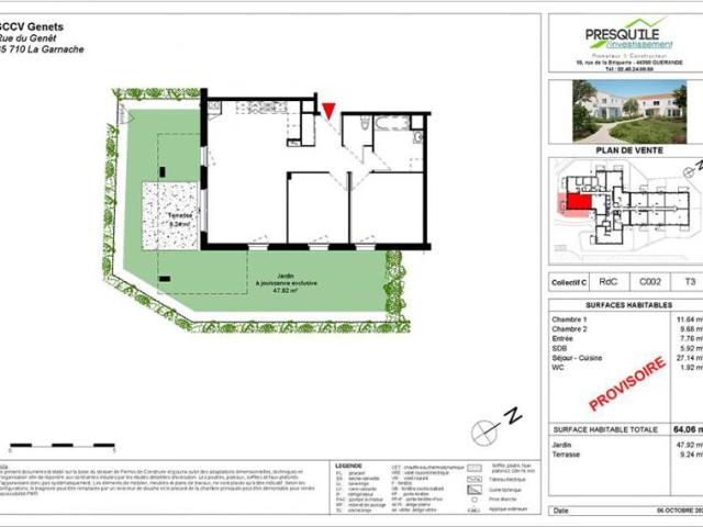 Appartement T3 64.06