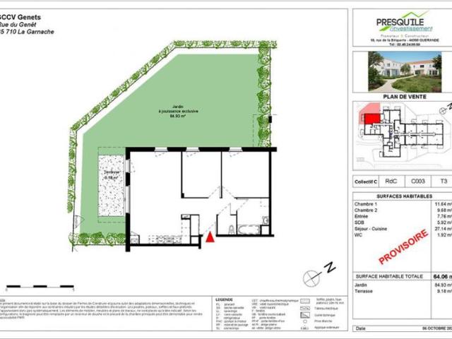 Appartement T3 64.06