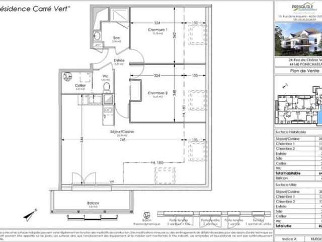 Appartement T3 64.14