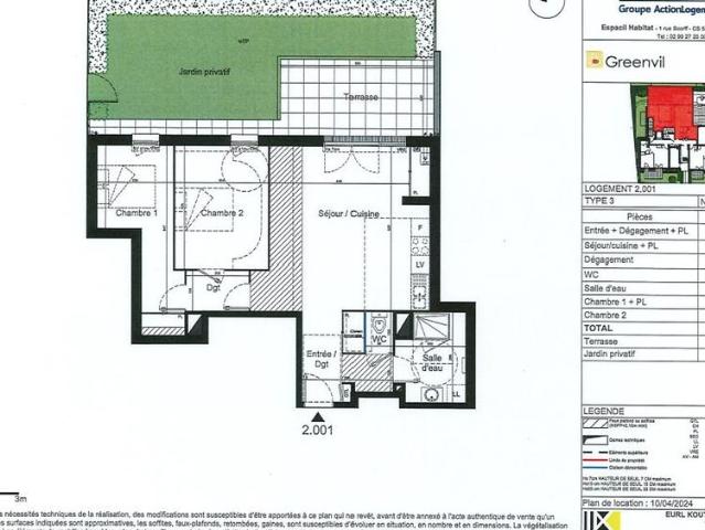 appartement T3