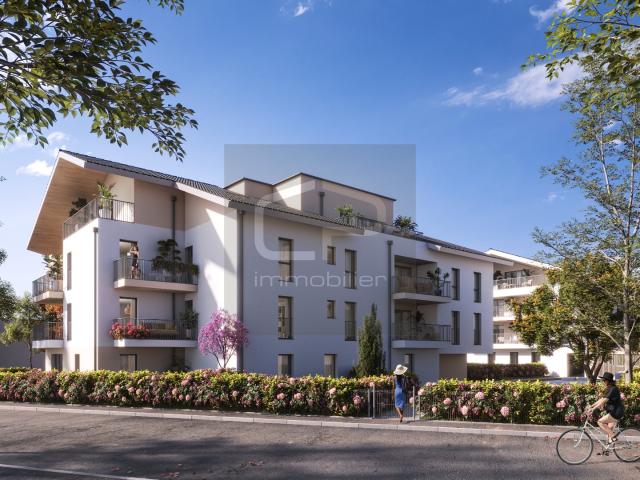 Appartement T3 71,5 m² avec terrasse à Saint Felix– résidence récente – 2 stationnements – proche accès autoroute Lyon / Genève