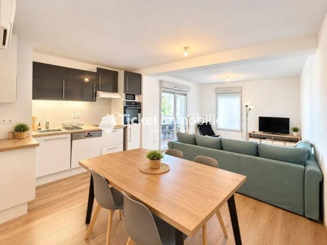 Appartement T3 71m2 avec cellier + 2 terrasses et 2 parkings