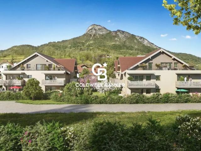 Appartement T3, 2 chambres, terrasse et jardin, 74m² Thyez