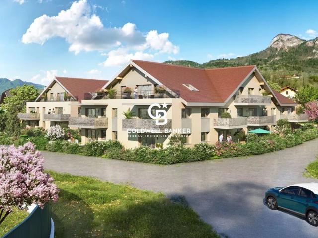 Appartement T3, 2 chambres, terrasse, 56m² Thyez