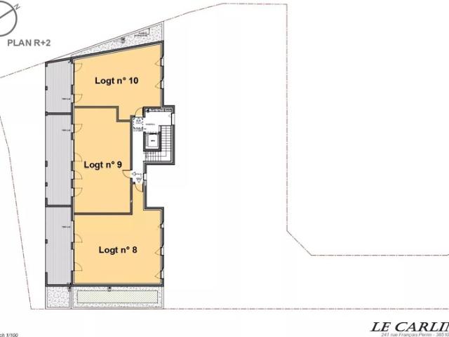 Appartement T3 2ème 63m² MORESTEL