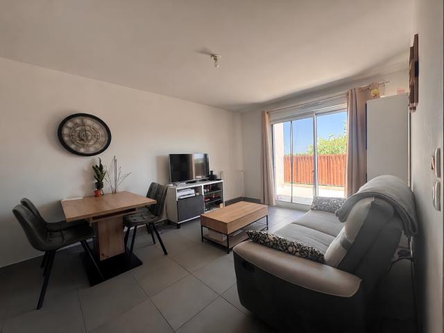 Appartement T3 — terrasse dernier étage, vue dégagée, réside. 55m² Fabrègues