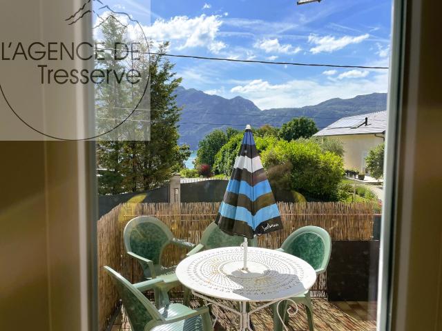 Appartement T3 Tresserve avec terrasse, cave et parking