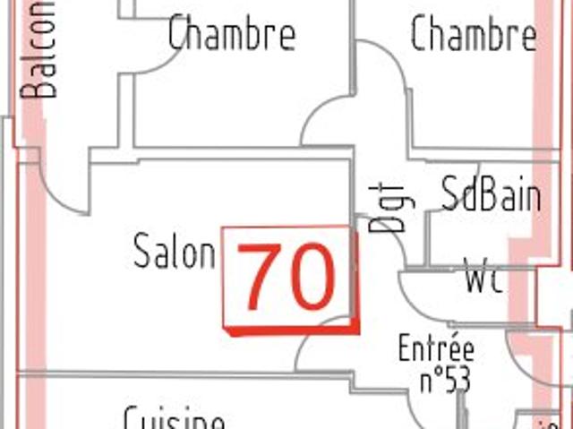 APPARTEMENT T3 VILLENEUVE