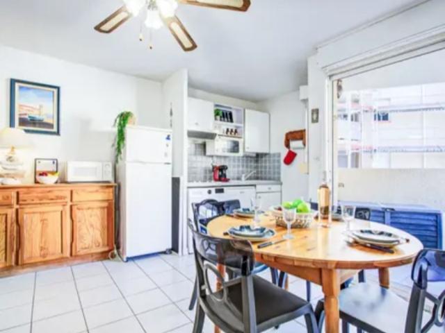 Appartement T3 avec vue mer transversale Tout à pied à Sainte Marie la Mer !