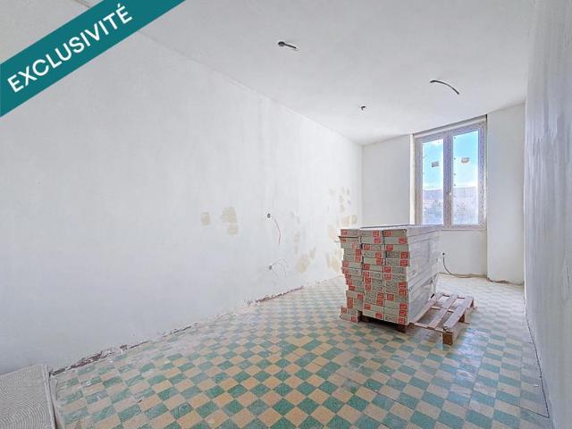 Appartement T3 à finir de rénover – 82 m² – Centre de Bédarieux