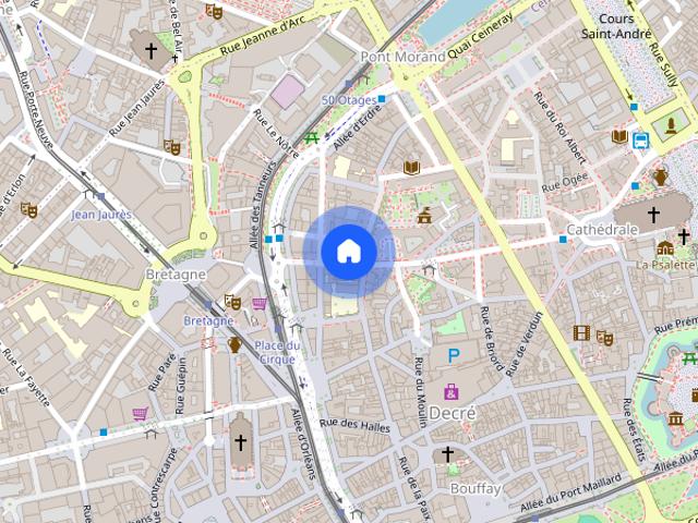 Appartement T3 à louer Nantes 63 m²