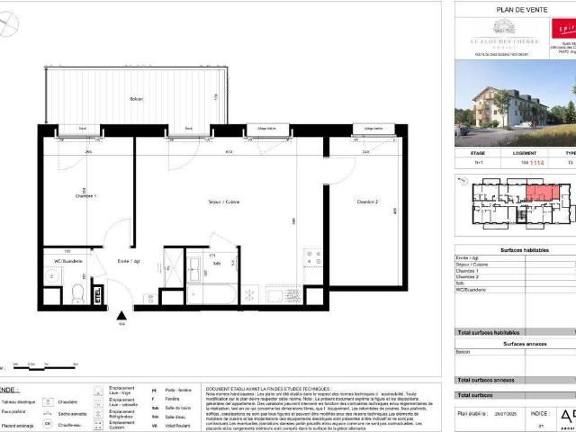 Appartement T3 à louer