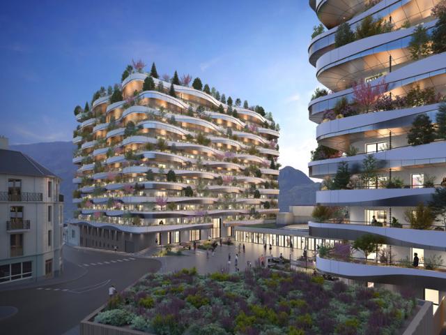 Appartement T3 Aix les Bains Les Nouveaux Thermes 70 m