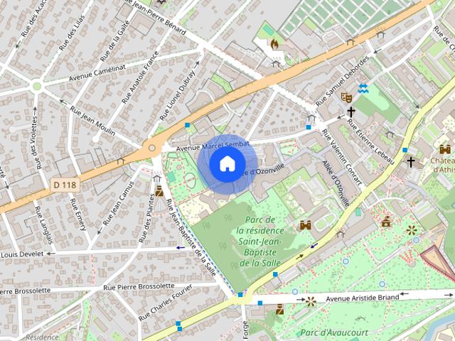 Appartement T3 ATHIS MONS à louer