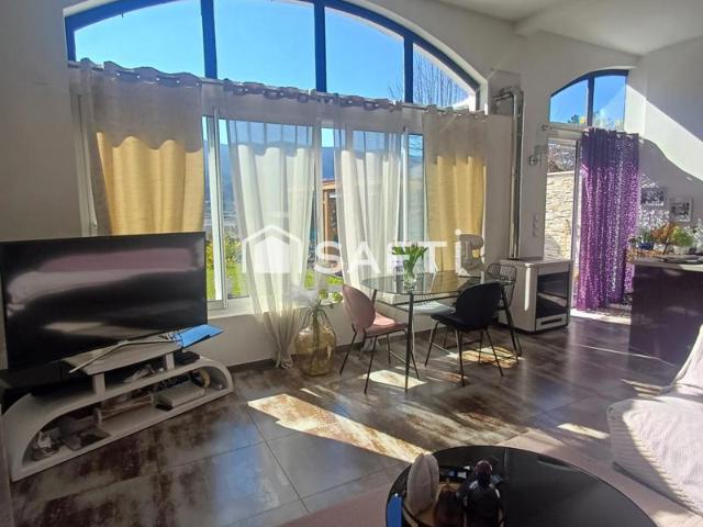 Appartement T3 atypique avec jardin, terrasse et garage – Coup de coeur assuré