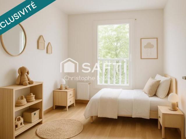Appartement T3 avec balcon et parking – Caudéran