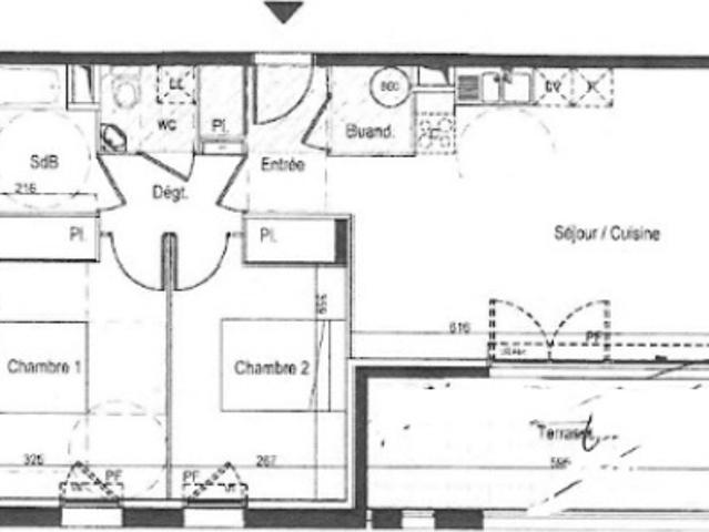 APPARTEMENT T3 AVEC GARAGE