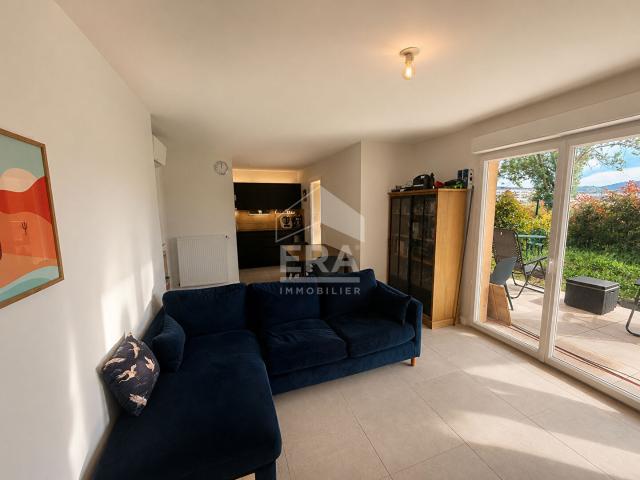 Appartement T3 avec jardin dans résidence sécurisé avec piscine