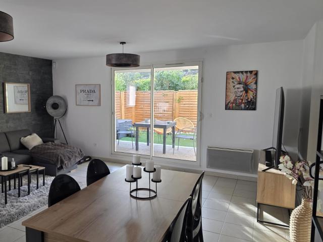 Appartement T3 avec terrasse, jardin et garage Résidence récente