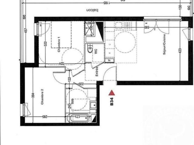 APPARTEMENT T3 CERGY