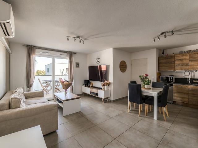 Appartement T3 Dans Residence Moderne Avec Terrasse Et Parki. 59m² Saint Brès