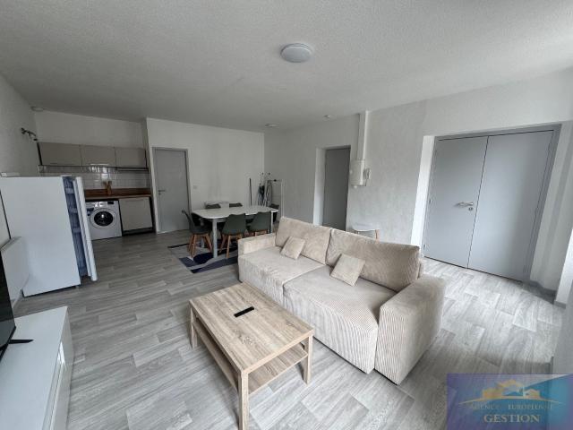 Appartement T3 de 60m² meublé avec place de parking