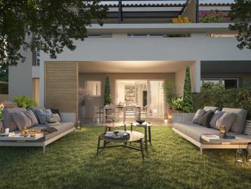 Appartement T3 de 64m2 avec un jardin de 68m2 à Gardanne 13120