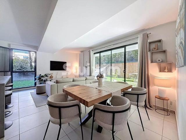 Appartement T3 de 69m2 avec terrasse/jardin et garage fermé!