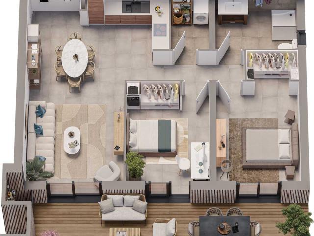 Appartement T3 de 74 m2 dans Résidence neuf proche du centre ville