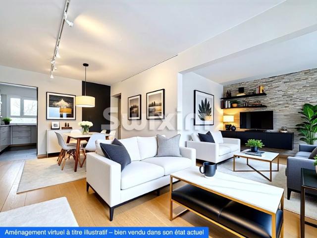Appartement T4 de 78 m² avec cave !