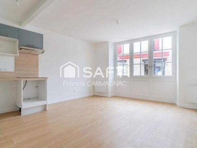 Appartement T3 duplex rez de chaussée de 54 m² entiérement rénové