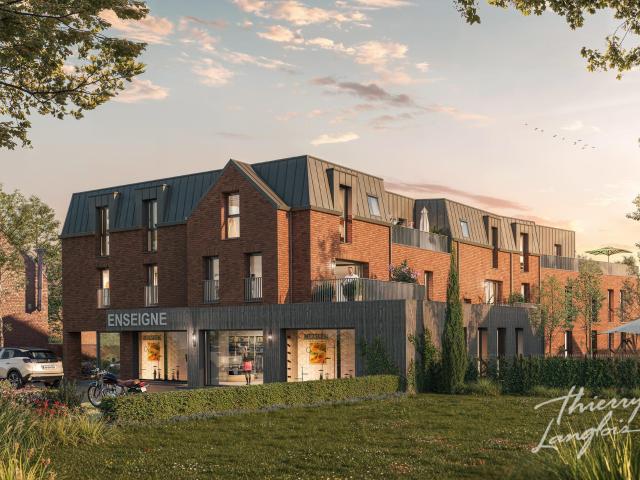 ' APPARTEMENT T3 EN REZ DE CHAUSSÉE AVEC TERRASSE ET PARKING AU CŒUR DE CYSOING