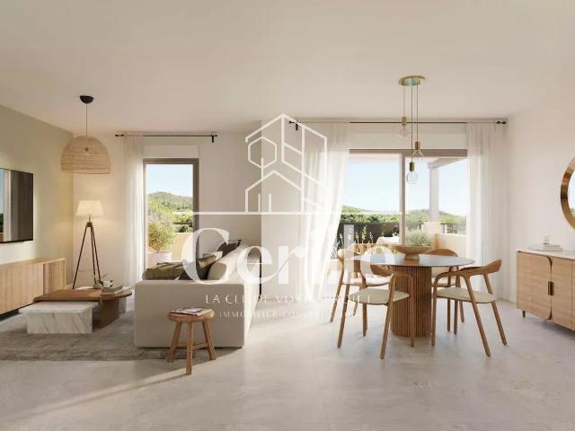 Appartement T3 En Rez De Chaussée Avec Jardin Privatif – Bor. 61m² Bormes les Mimosas