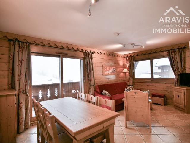 Appartement T3 face aux pistes Résidence de tourisme Le. 50m² Le Grand Bornand