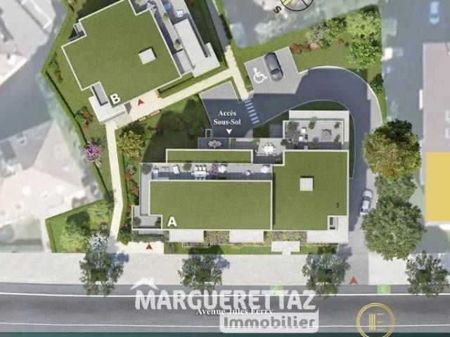 Appartement T3 L'Eloge 61m² Thonon les Bains