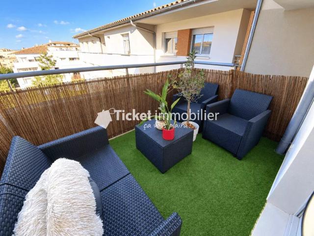 Appartement T3 57 m² Toulouse 31200 Sept Deniers 2 p. 56m² Toulouse