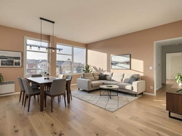 Appartement T3 lumineux avec vue dégagée