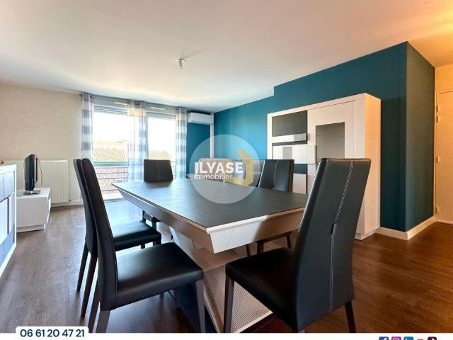 Appartement T3 meublé | 69 m² | Balcon