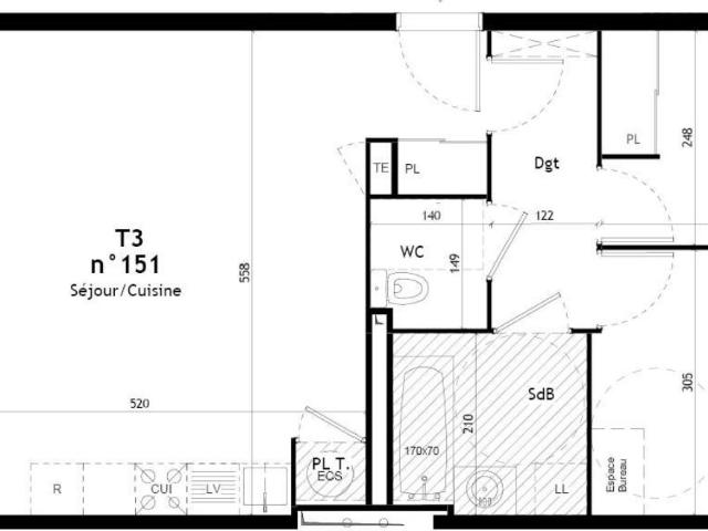 Appartement T3 Montpellier