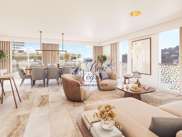Appartement T3 neuf avec jardin au Lavandou