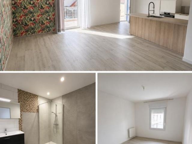 À LOUER SPACIEUX T3 DE 74 M2 AVEC ASCENSEUR, BALCON A RUAUDIN