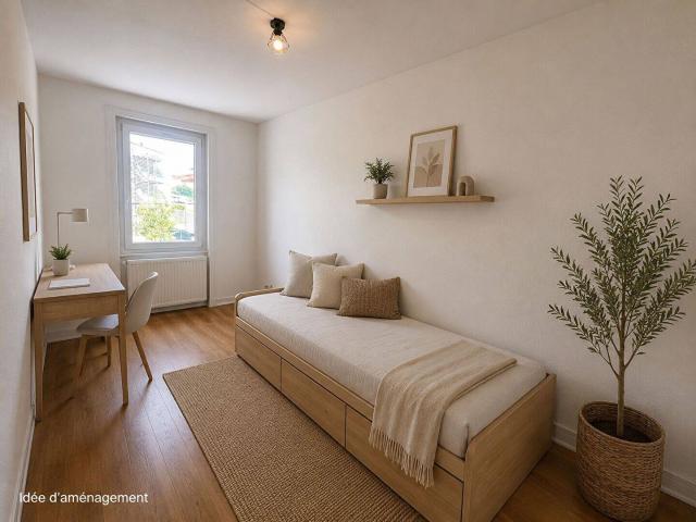 Appartement T3 rénové 570 € / mois Chazelles sur Lyon