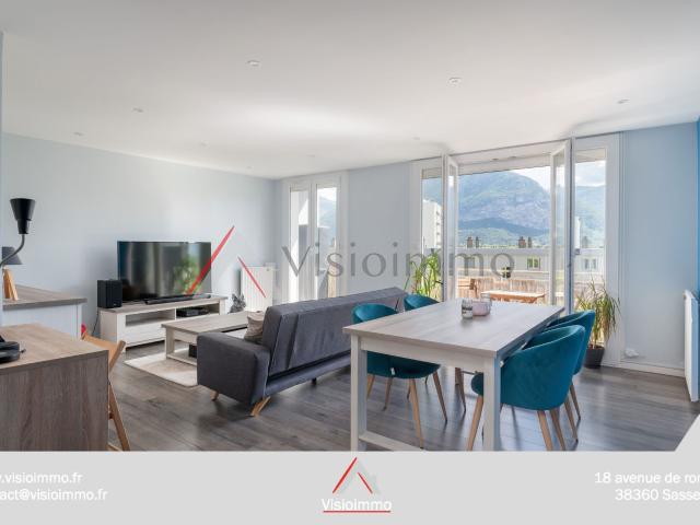 Appartement T3 rénové avec Balcon et Garage